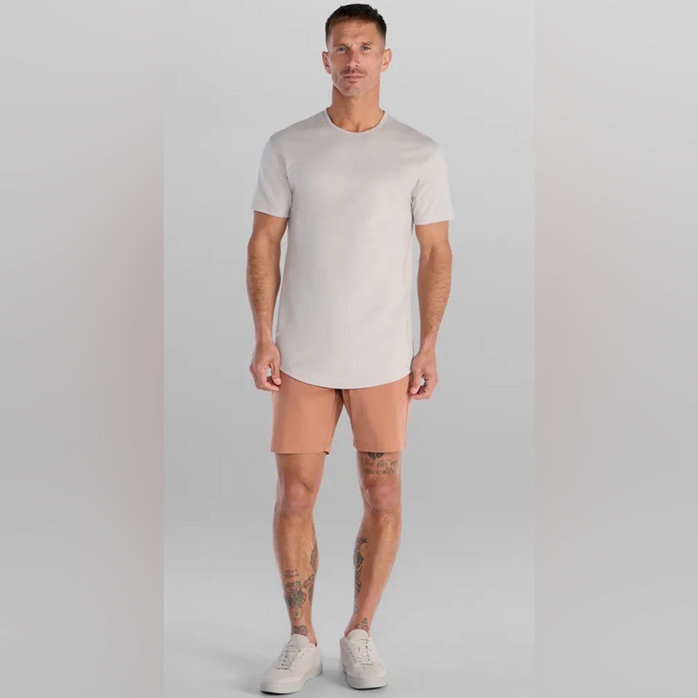 BYLT Basics Everyday Short 2.0 in Clay Size 38